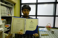 Preserved Flower NSWの認定書